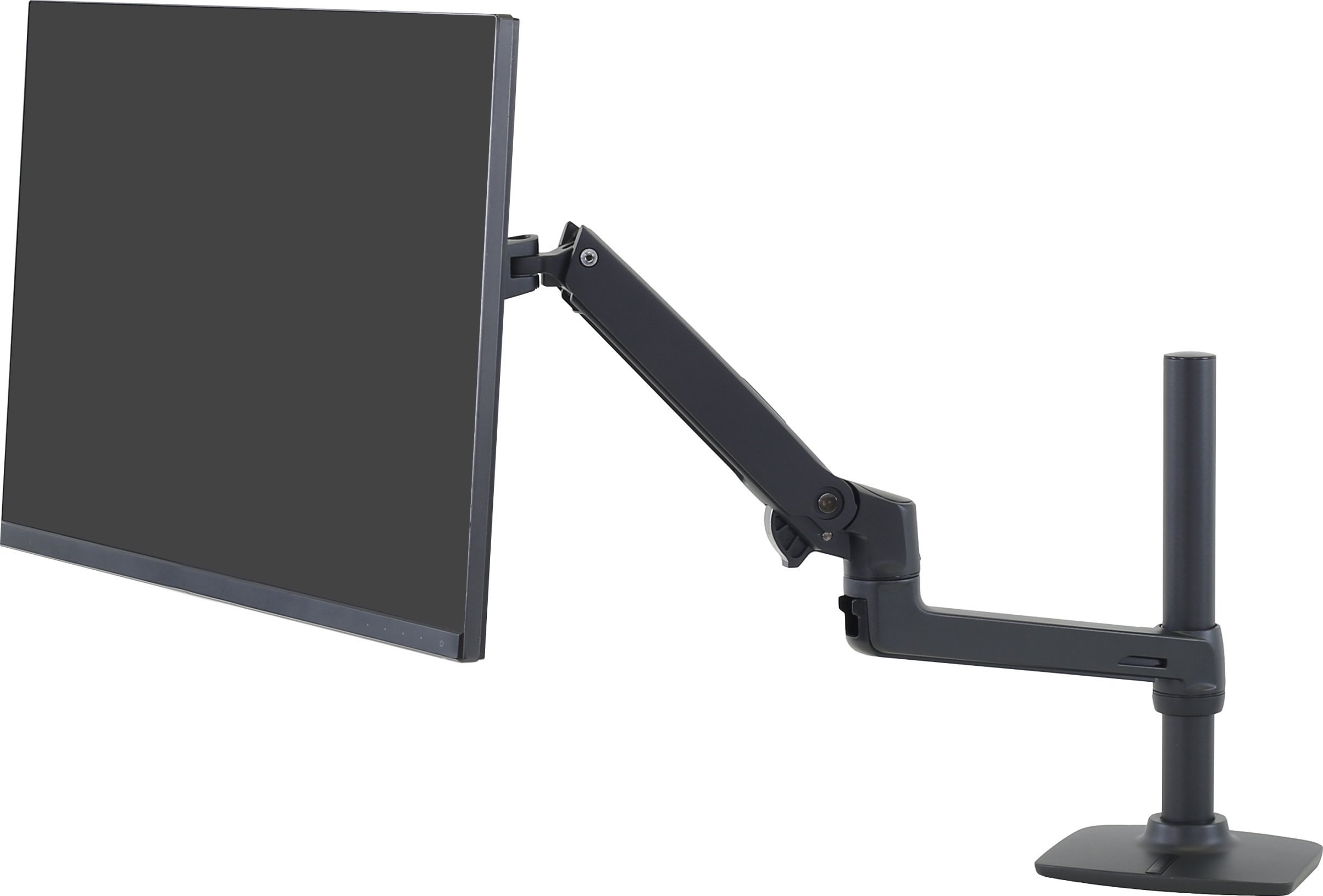 Држач за монитор за маса Ergotron LX Desk Monitor Arm 45-537-224, до 34\", сребрен