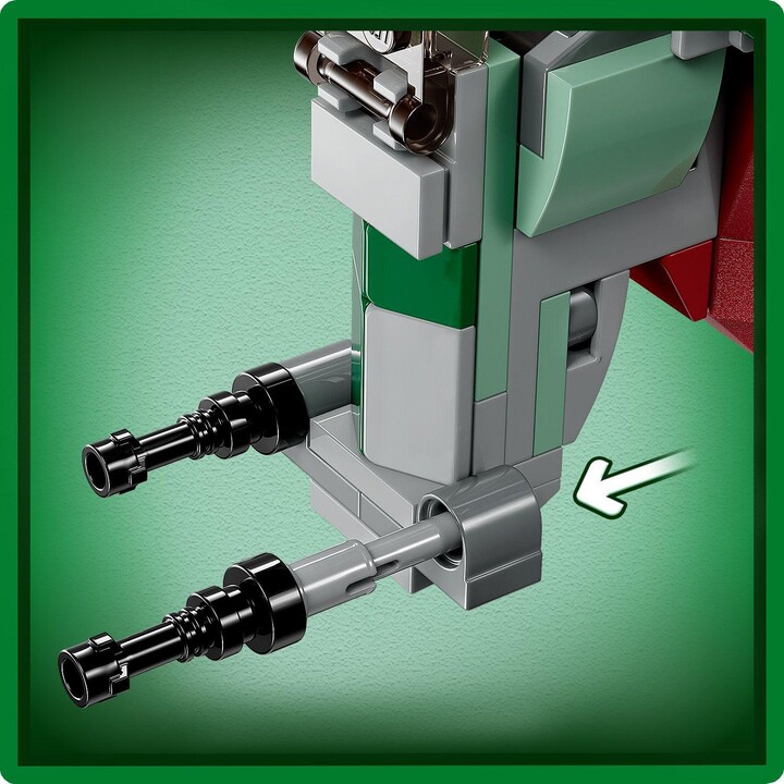 Set LEGO® Star Wars™ 75344 Boba Fett Microfighter, 85 pjesë
