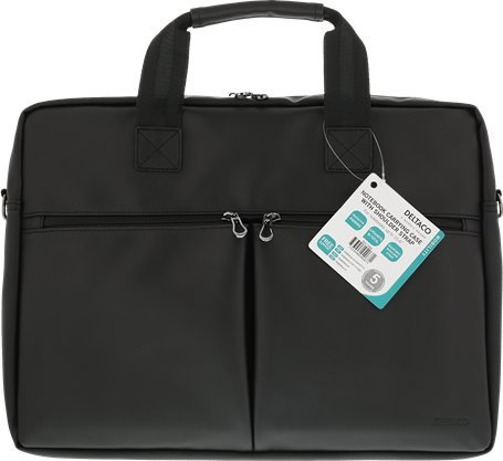 Çantë laptopi DELTACO, 15.6", 6 xhepa, e zezë