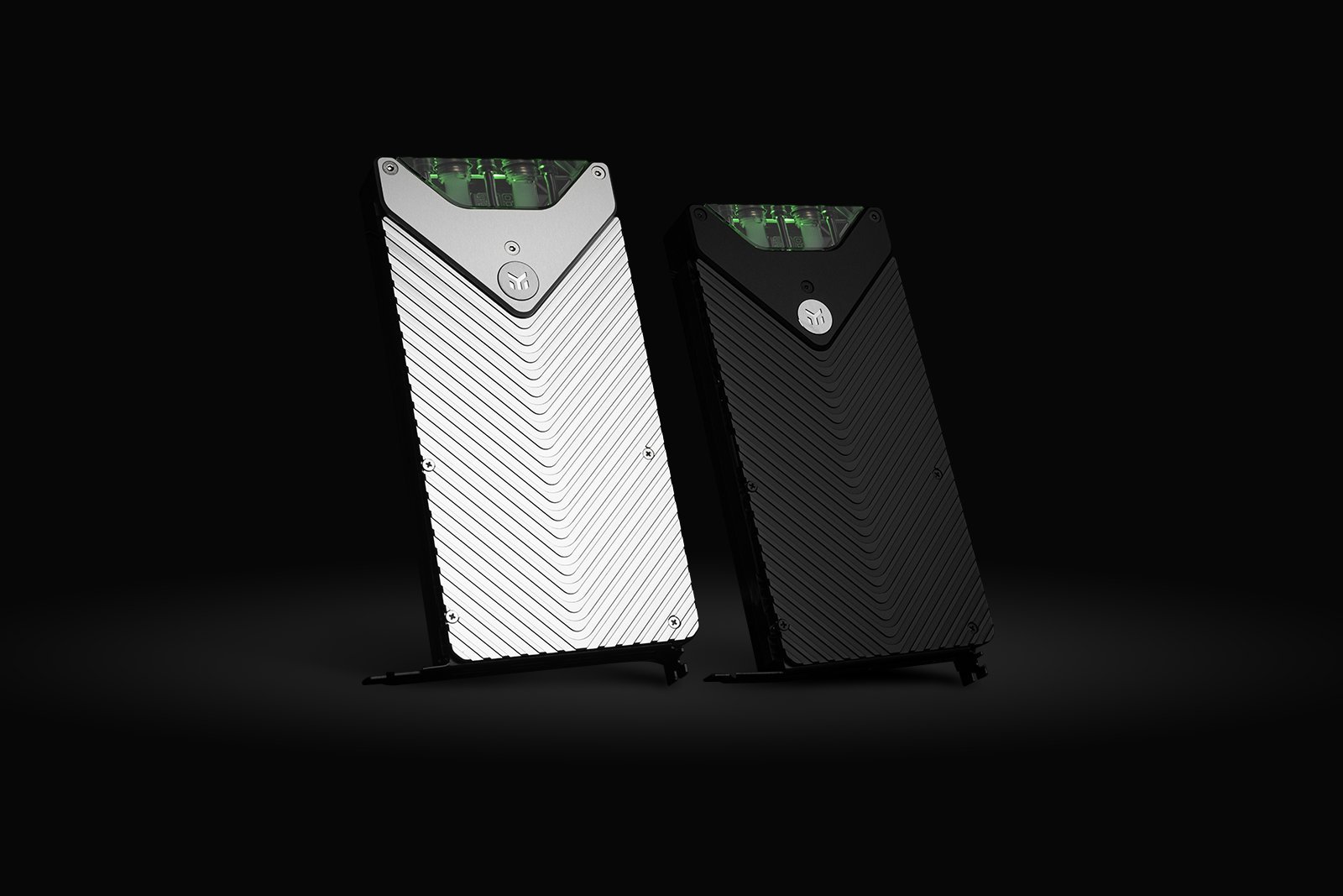 Backplate për kartë grafike EK Water Blocks EK-Quantum Vector FE RTX 3080, alumini, argjendtë