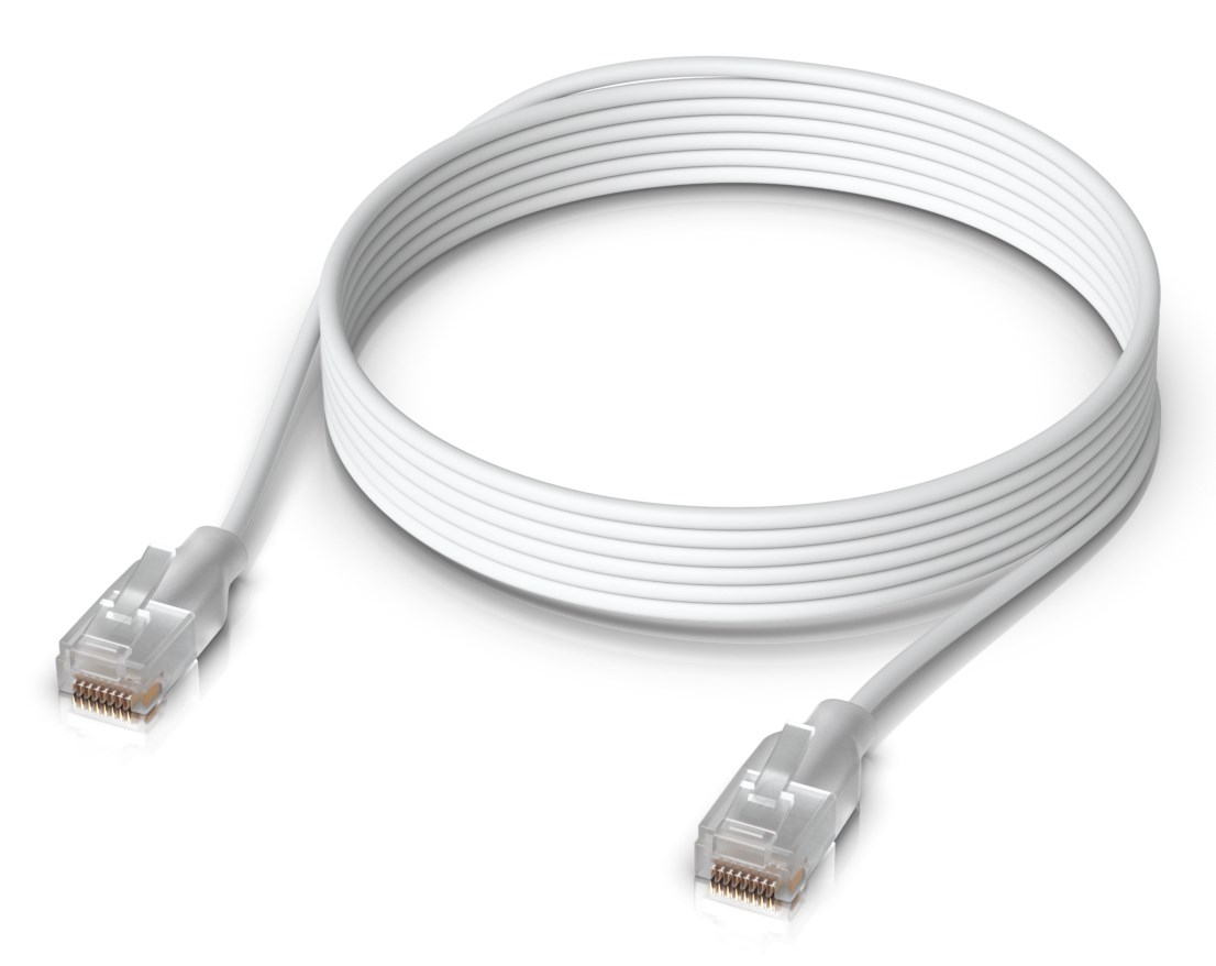 Kabllo rrjeti Ubiquiti UACC-Cable-Patch-EL-3M-W, 3m, Etherlighting, e bardhë