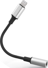 Adapter audio Microconnect MC-LIGHTJACK3.5, Lightning në 3.5mm, i zi