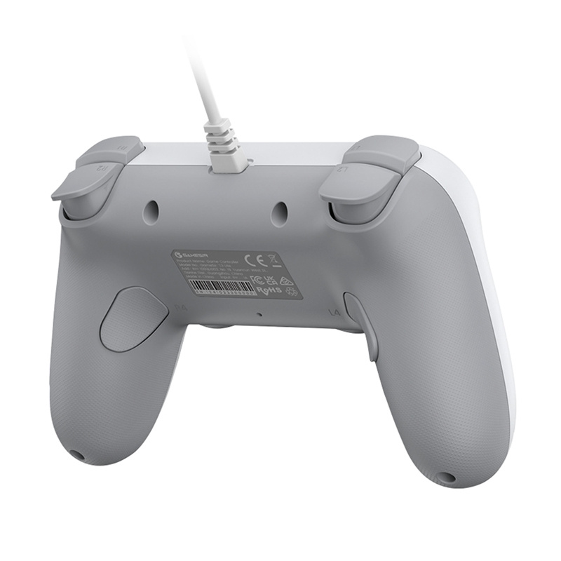 Gamepad me kabllo GameSir Tegenaria Lite, Hall Effect, 1000Hz, i bardhë
