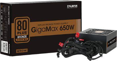 Burim energjie Zalman GigaMax ZM650-GVII ATX, 650W