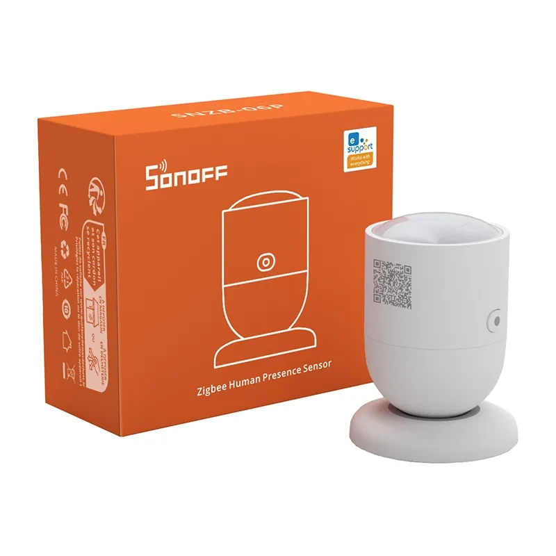 Senzor pranie SONOFF SNZB-06P, Zigbee, radar 5.8GHz, i bardhë