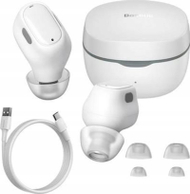 Безжични слушалки Baseus WM01, Bluetooth 5.3, C Type, бели