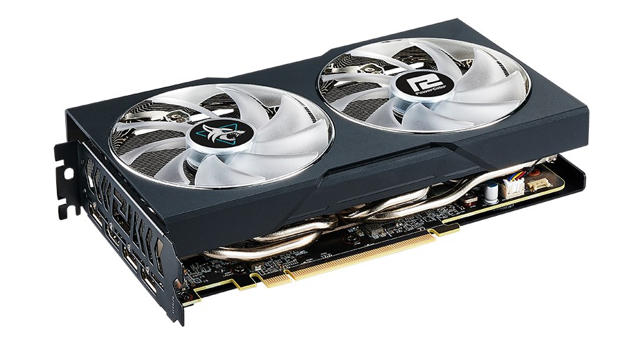 Kartë grafike PowerColor Hellhound AMD Radeon RX 7600 XT, 16 GB GDDR6