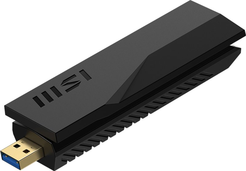 Adapter WiFi MSI BE6500, USB 3.2 Gen 1, WiFi 7, i zi