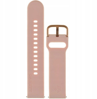 Rrip ore Garett Electronics, 22mm, silikon, rozë