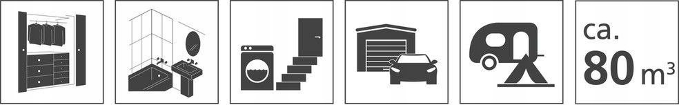 Mbushës dezumidifikues Wenko Humidifiers White, 1000g, i bardhë