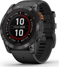 Orë e mençur Garmin Fenix 7x Pro Solar, zezë/hirtë