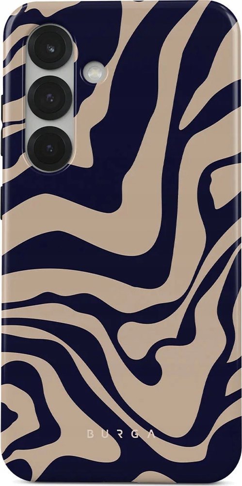 Mbështjellës telefoni Burga UN_08_S25_TH, për Samsung Galaxy S25, silikon fleksibël, dizajn shumëngjyrësh