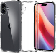 Mbulesë telefoni Spigen Ultra Hybrid për iPhone 16 Plus, transparente, Crystal Clear