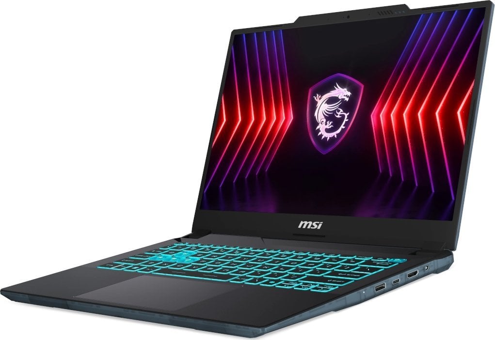 Laptop MSI Cyborg 14 A13VF-023XPL, 14" 144 Hz, Intel Core i7 13620H, 16 GB RAM, 512 GB SSD, NVIDIA GeForce RTX 4060, i hirtë
