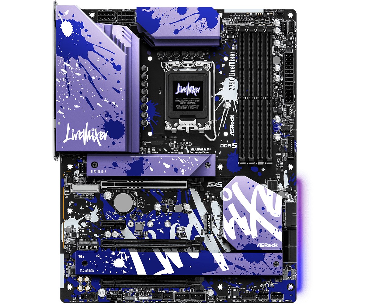 Pllakë amë Asrock Z790 LiveMixer Intel Z790 LGA 1700 ATX