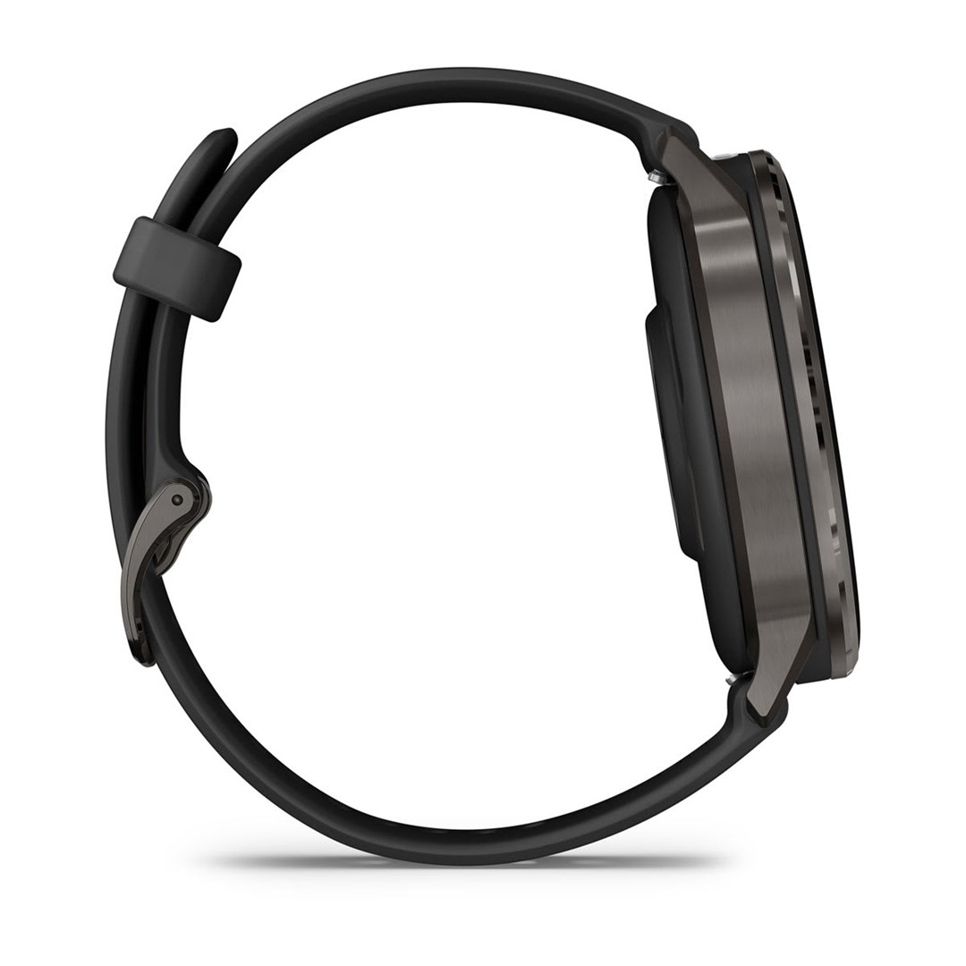 Ora inteligjente Garmin Venu 4, 45mm, rrip silikoni, e zezë