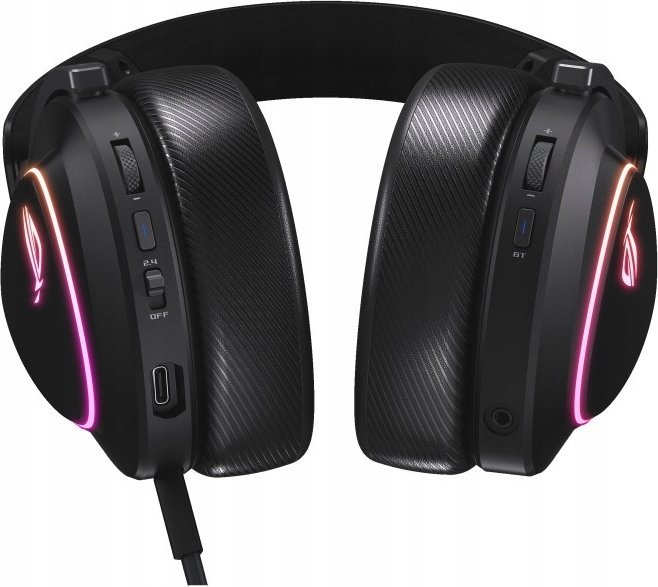 Kufje Asus ROG Delta II, të zeza