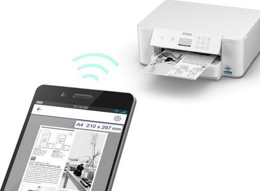 Printer multifunksional Epson WorkForce Pro WF-M4119DW, A4, Wi‑Fi, i bardhë