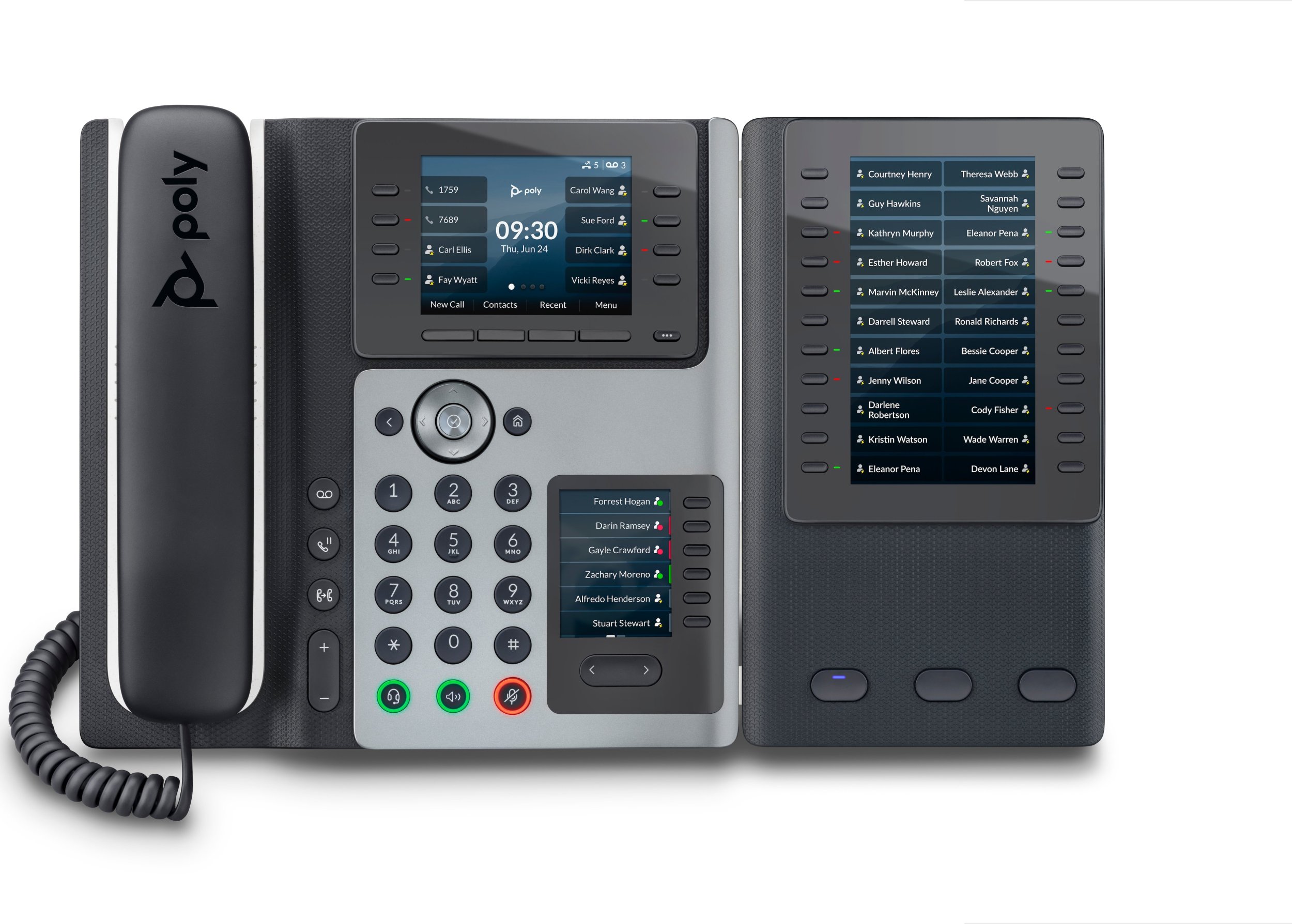Telefon IP Poly Edge E400, PoE, biznes, i zi