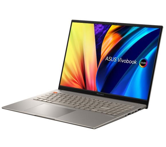 Лаптоп ASUS VivoBook S, 16", Intel I5-12500H, 16 GB RAM, 1000 GB SSD, сив