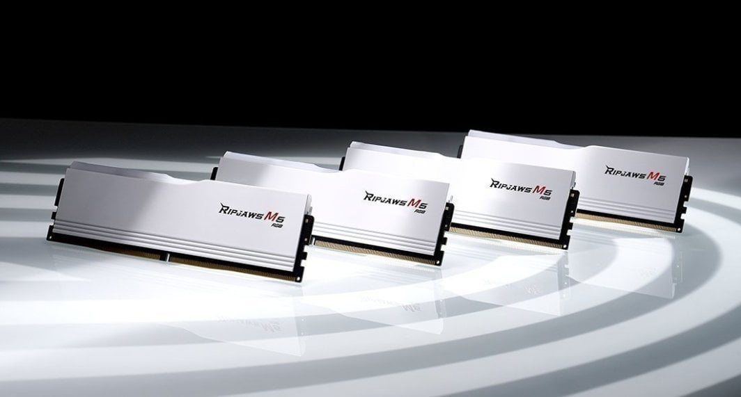 Memorie G.Skill Ripjaws M5 RGB, DDR5, 64 GB, 6400 MHz, CL32, F5-6400J3239G32GX2-RM5RW