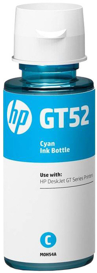 Ngjyrë HP GT52 për HP DeskJet GT, e kaltërt (cyan)