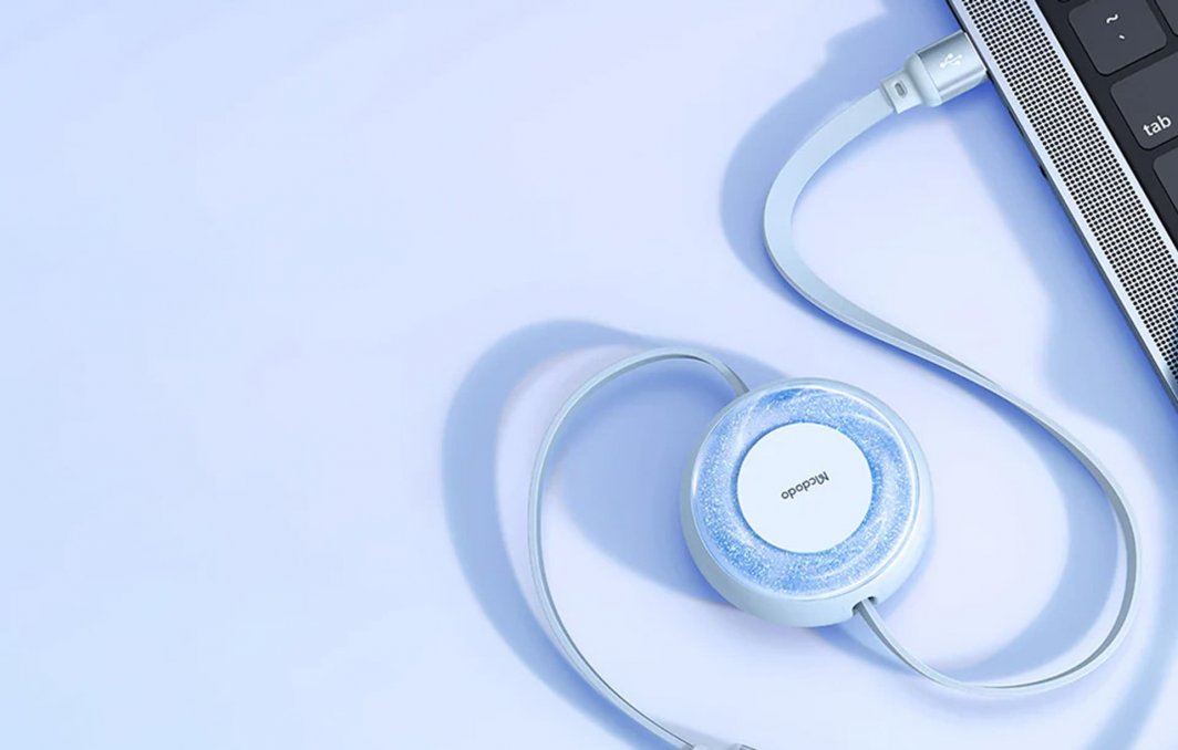 Kabllo USB Mcdodo CA-3570, 3 në 1, 1.2 m, 3 A, e zezë