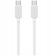 Kabllo karikues USAMS US-SJ691, Type C në Type C, 60W, 1m, e bardhë
