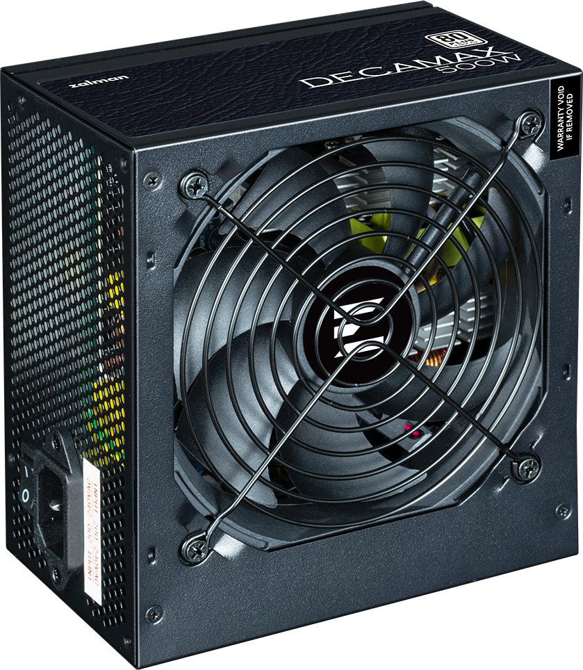 Furnizues energjie PC Zalman NET Decamax ZM500-LX3, 500W, 80Plus, i zi