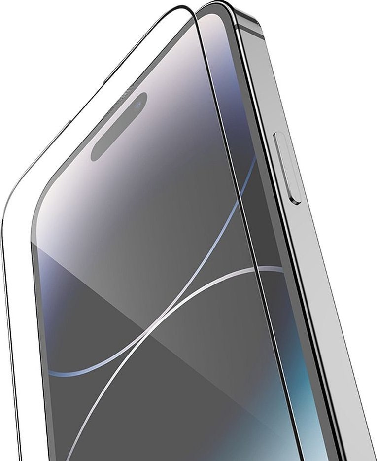 Set xhama mbrojtës Hoco për iPhone 14 Pro, 25 copë, tempered glass HD, transparent
