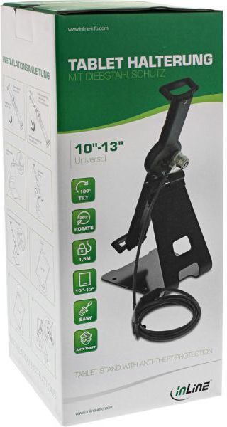 Mbajtëse tableti, 10-13", argjend (55727W)