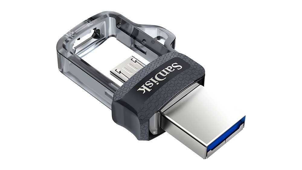 USB Sandisk Ultra Dual m3.0, 64 GB, USB Type-A / Micro-USB