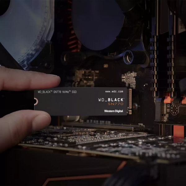 Disk SSD WD_BLACK SN770, 500GB, Gen4 PCIe, 4000MB/s