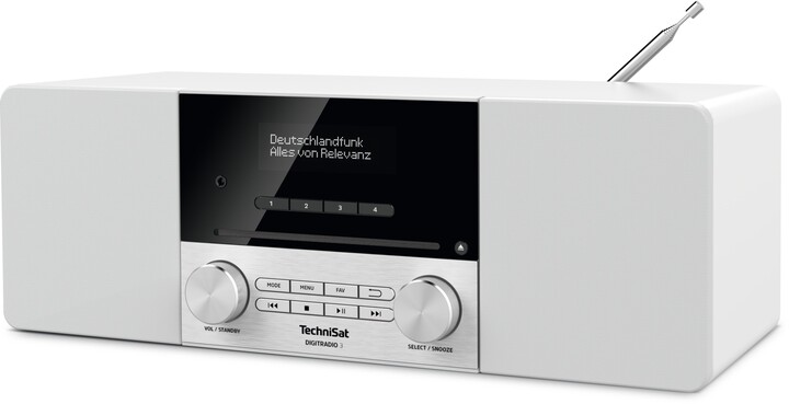 Radio TechniSat DigitRadio 3, e bardhë