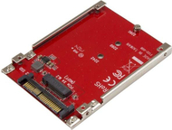 Adapter StarTech M.2 në U.2 SFF-8639, PCIe NVMe, 2.5", i zi