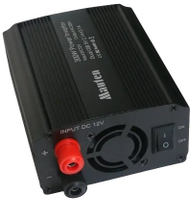 Inverter energjie Eurocase DC/AC-300W-12, 12V në 230V, 300W, dalje USB, i zi