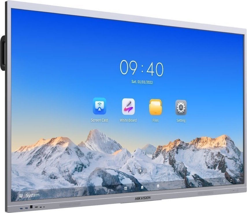 Monitor interaktiv me prekje Hikvision DS-D5C86RB/A, 86", 4K, 8GB RAM 128GB, Android 13