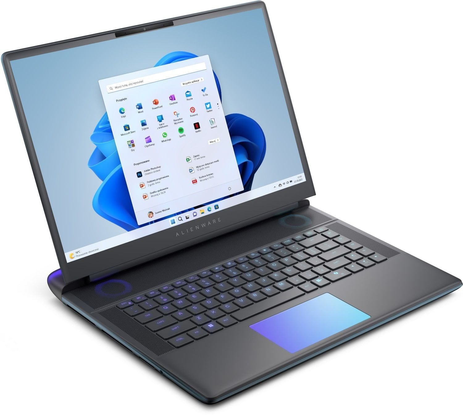 Laptop gaming Dell Alienware 16 Area 51 AA16250, Intel Core Ultra 9, 16", 32GB RAM, 1TB SSD, RTX 5080, i zi