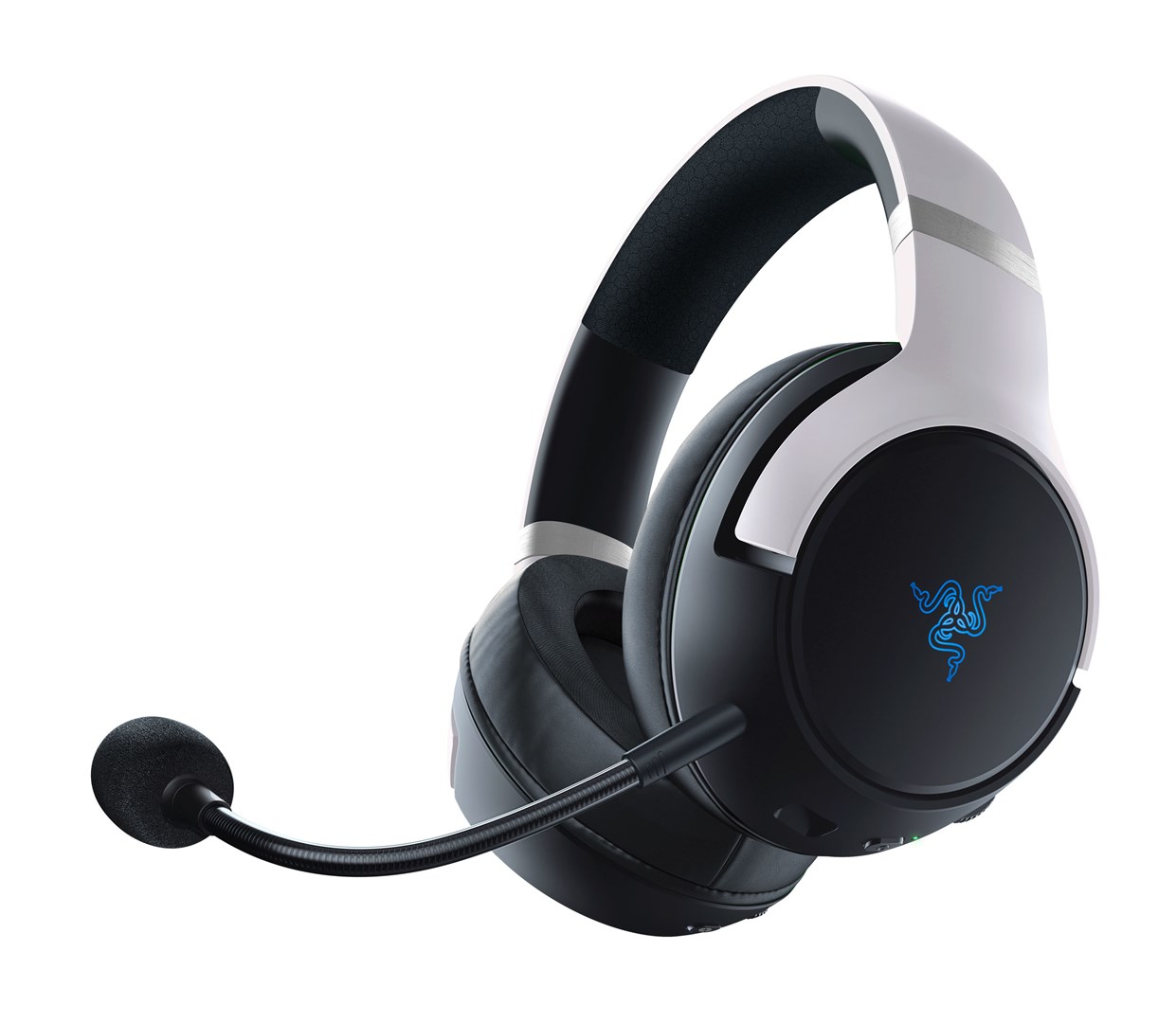 Слушалки за гејминг Razer Kaira Pro HyperSpeed, безжични, за PlayStation, бели