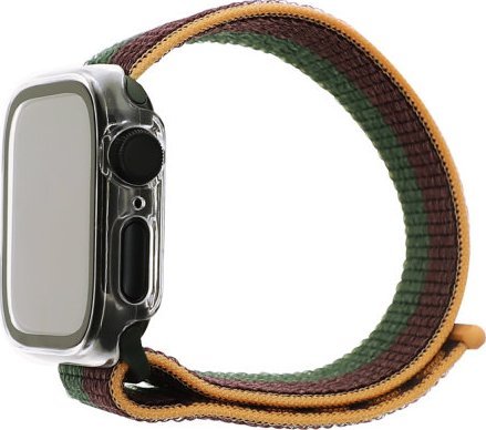 Заштита за паметен часовник 4smarts Full Body, за Apple Watch 7 41mm, со калено стакло, проѕирна