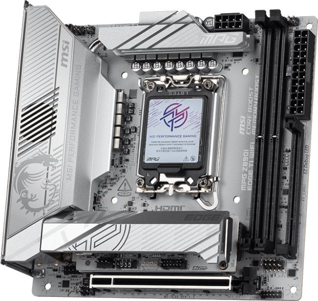 Pllakë amë MSI MPG Z890I EDGE TI WIFI, Intel Z890, LGA 1851, Mini ITX 2