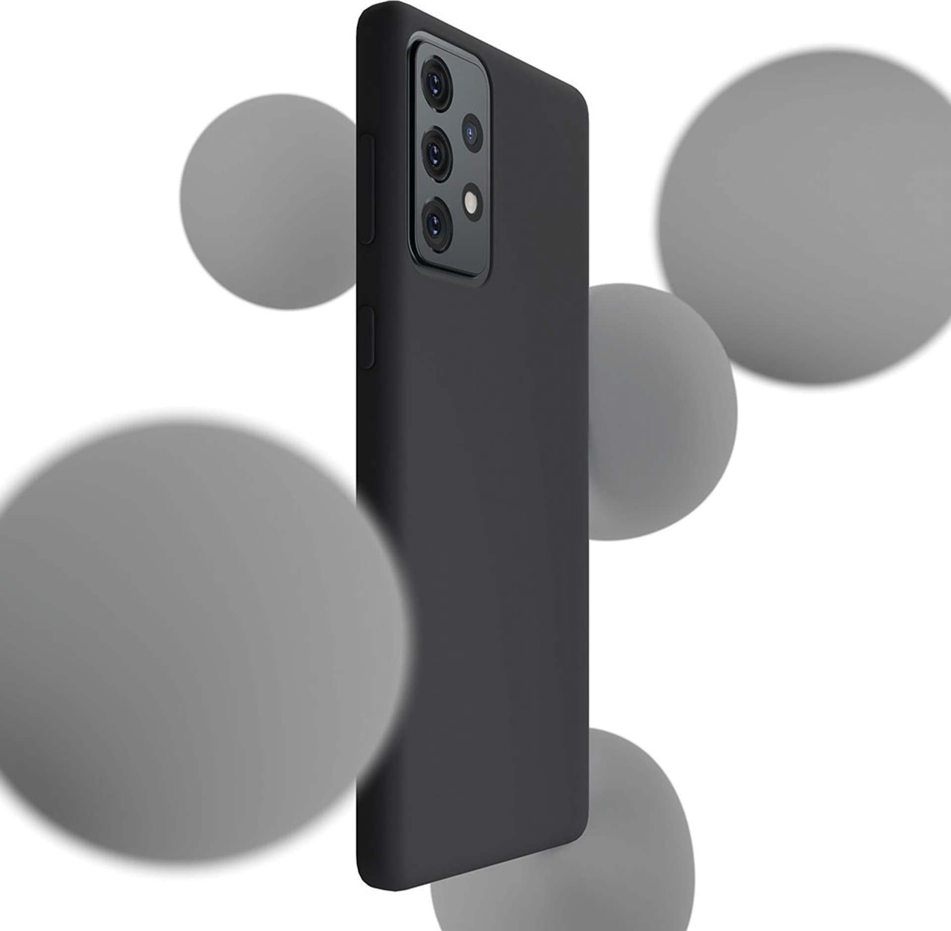 Силиконска маска 3MK за Samsung Galaxy S24 FE S721, црна