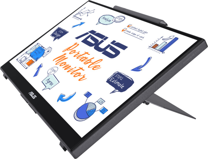 Monitor ASUS MB14AHD - LED, 14", i zi