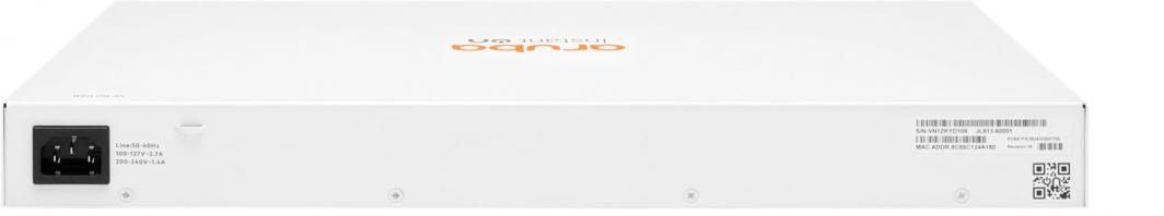 Switch HP Aruba Instant On 1830 24G (JL813A), 24 porte Gigabit, 12p Class4 PoE, 2SFP, 195W, i zi