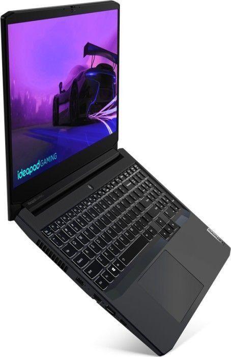 Laptop Lenovo IdeaPad Gaming 3 15IHU6, 15.6" FHD, i5-11300H, 8GB RAM DDR4, 512GB SSD, NVMe GeForce RTX 3050, i zi