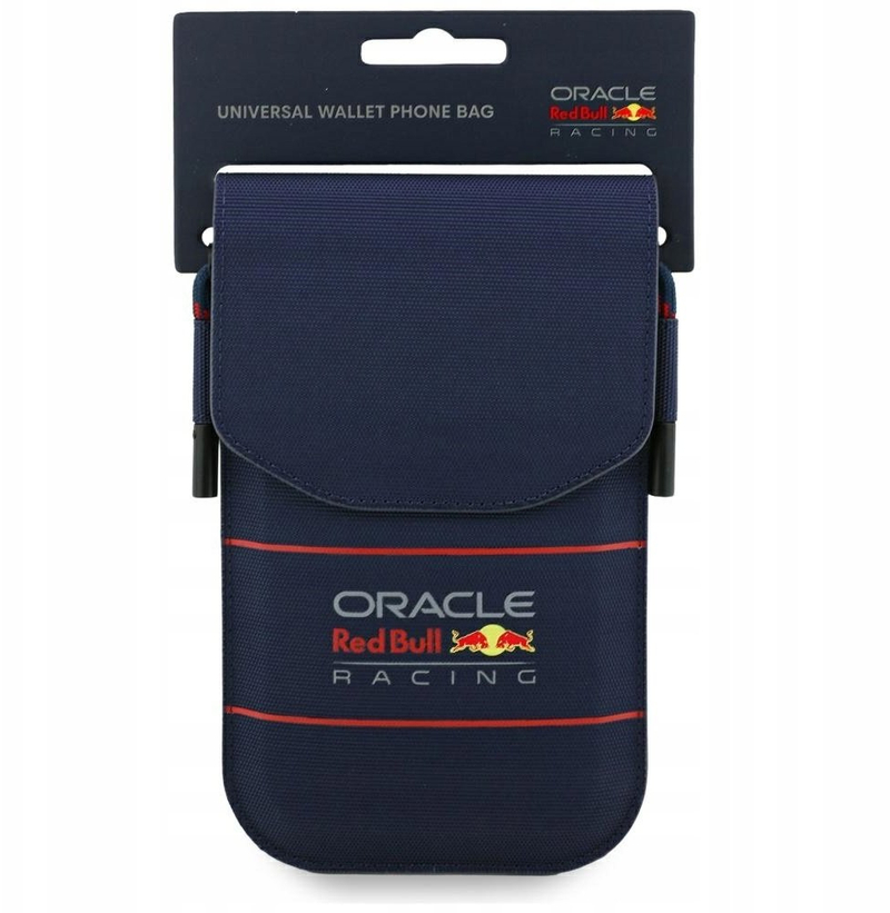 Portofol telefoni Red Bull Oracle Racing, najlon, i kaltër i errët