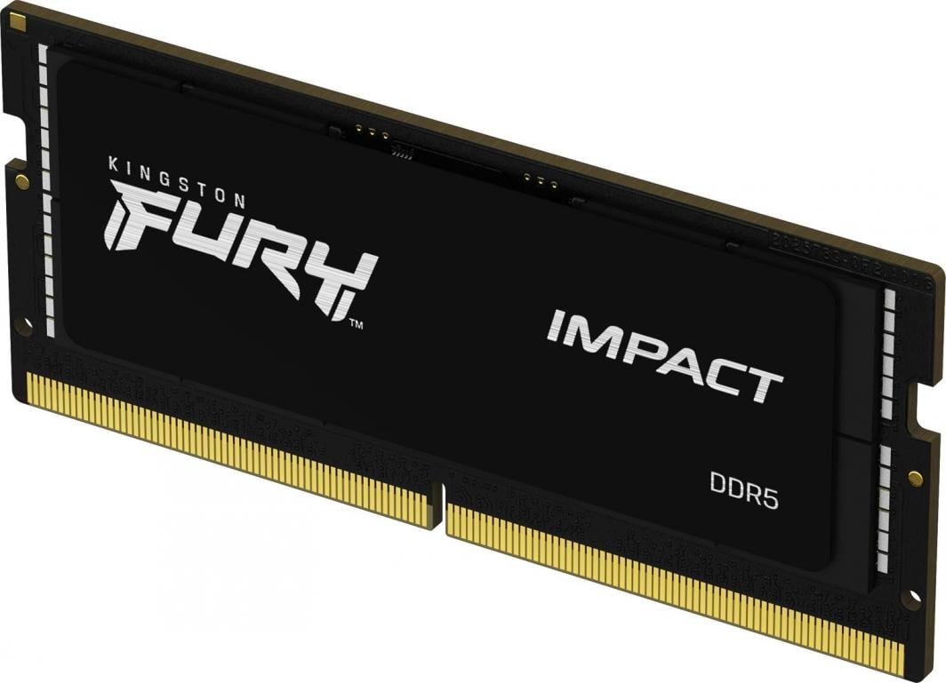 Memorie operative Kingston Fury Impact, SODIMM, DDR5, 32GB, 4800MHz, CL38