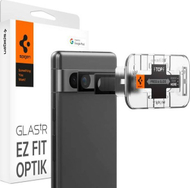 Mbrojtëse xhami për kamera Spigen, Google Pixel 7a, xham i temperuar, e zezë