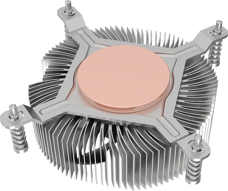 Ftohës CPU Akasa Low Profile, Intel LGA1700 1851, bakër dhe alumin
