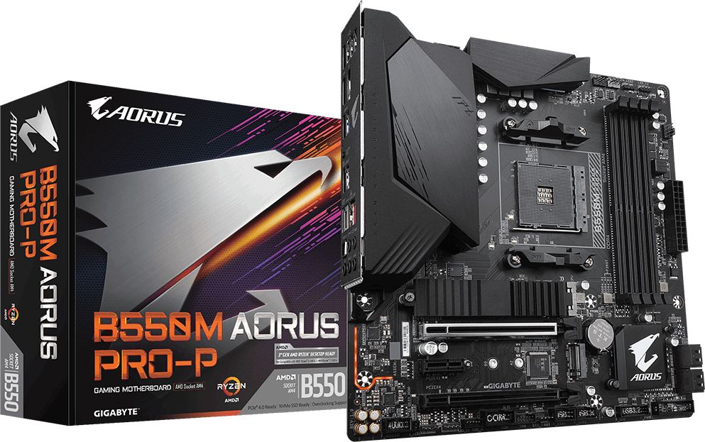 Pllakë amë Gigabyte B550M AORUS PRO-P